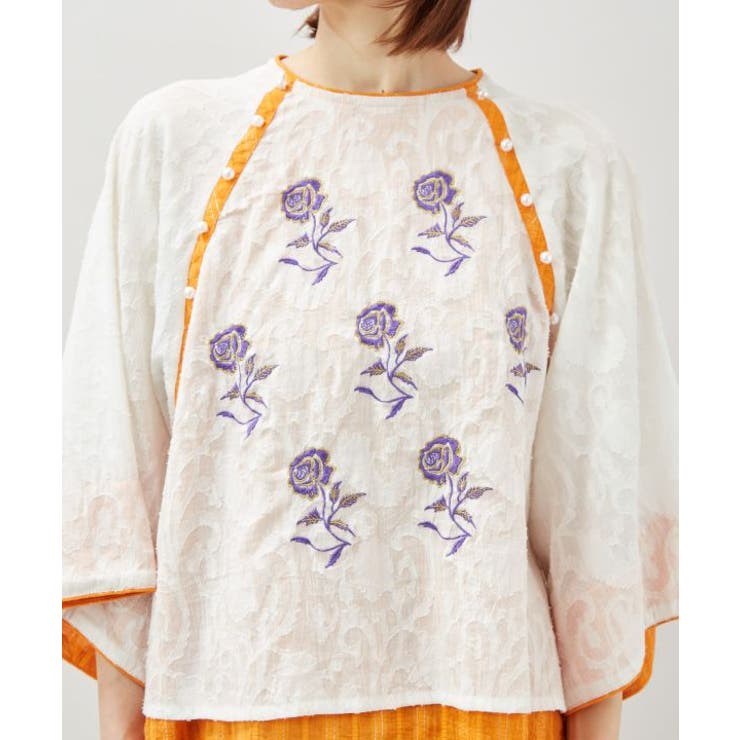 【チャイハネ】ペティナ刺繍トップス | アミナコレクション  | 詳細画像14 