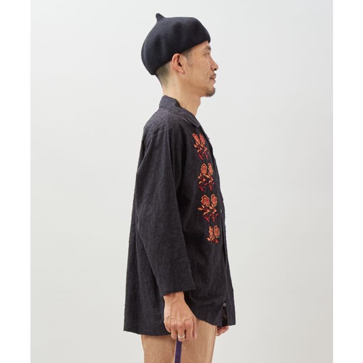 【チャイハネ】ペティナ刺繍メンズシャツ | アミナコレクション  | 詳細画像6 