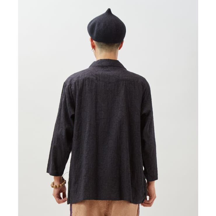 【チャイハネ】ペティナ刺繍メンズシャツ | アミナコレクション  | 詳細画像7 