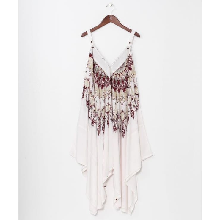 【チャイハネ】レレリアキャミワンピース サロペット2WAY | アミナコレクション  | 詳細画像3 