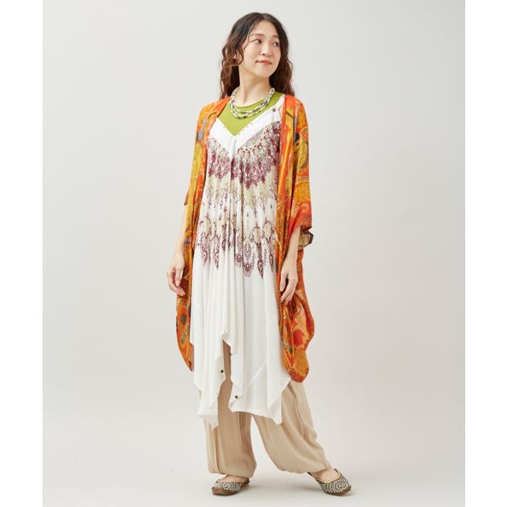 【チャイハネ】レレリアキャミワンピース サロペット2WAY | アミナコレクション  | 詳細画像5 