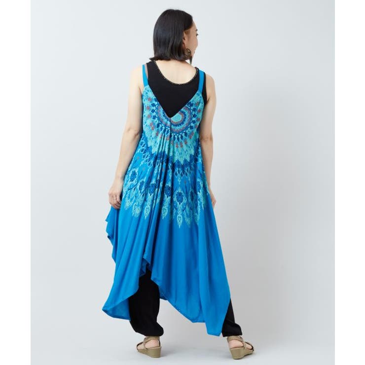 【チャイハネ】レレリアキャミワンピース サロペット2WAY | アミナコレクション  | 詳細画像7 