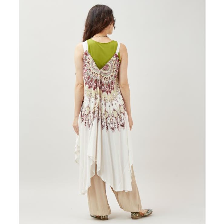 【チャイハネ】レレリアキャミワンピース サロペット2WAY | アミナコレクション  | 詳細画像8 