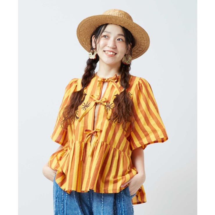 【チャイハネ】オトミラブラウス | アミナコレクション  | 詳細画像9 