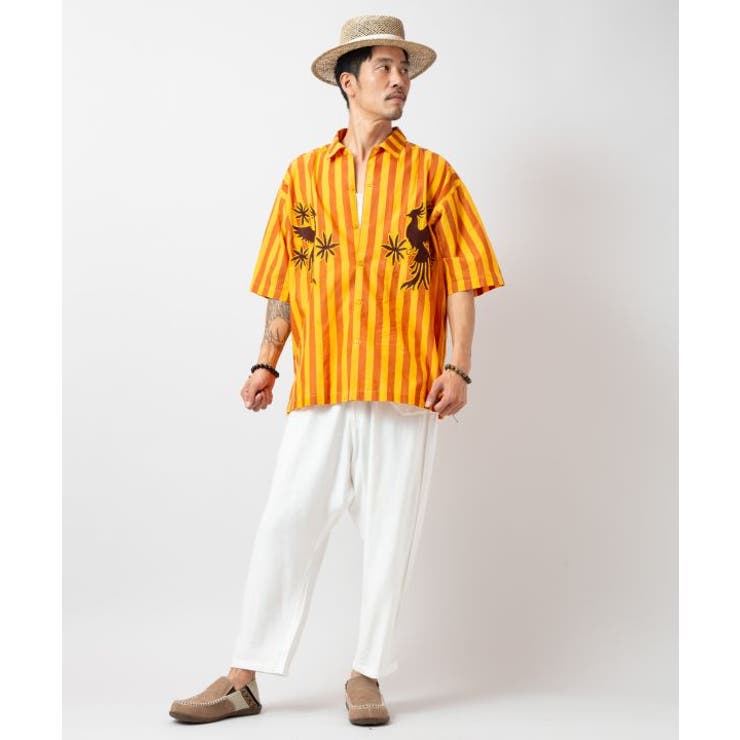 【チャイハネ】オトミラメンズシャツ | アミナコレクション  | 詳細画像5 