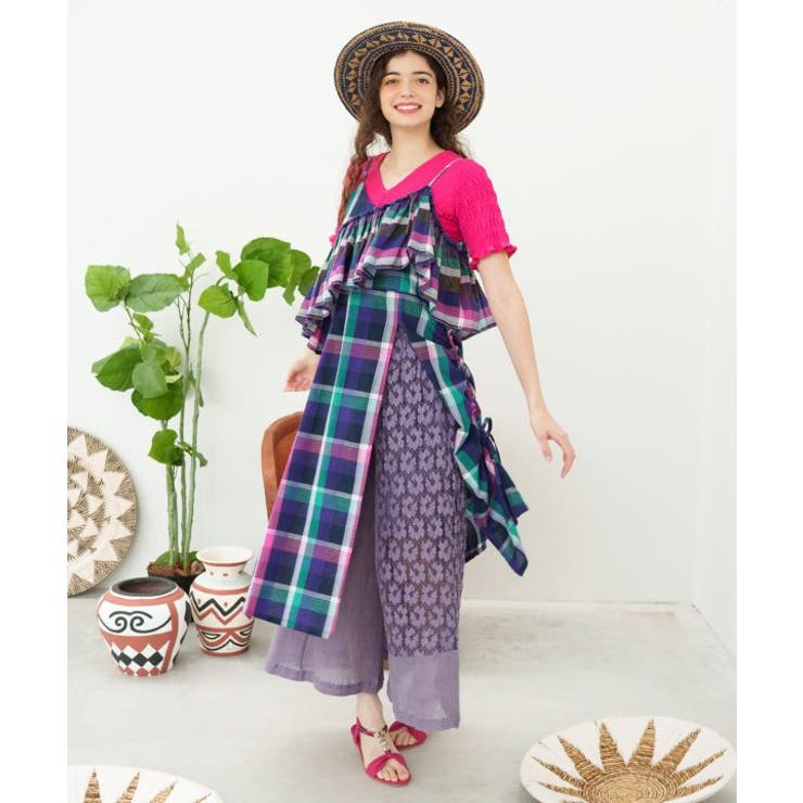 【チャイハネ】レシフリパンツ | アミナコレクション  | 詳細画像1 