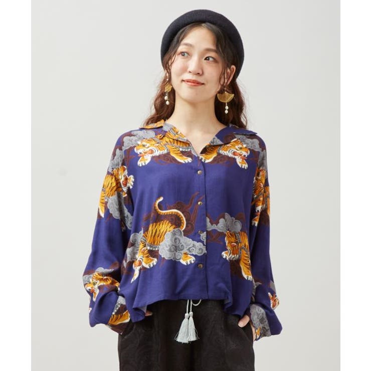 【チャイハネ】ボーダカシャツ | アミナコレクション  | 詳細画像7 