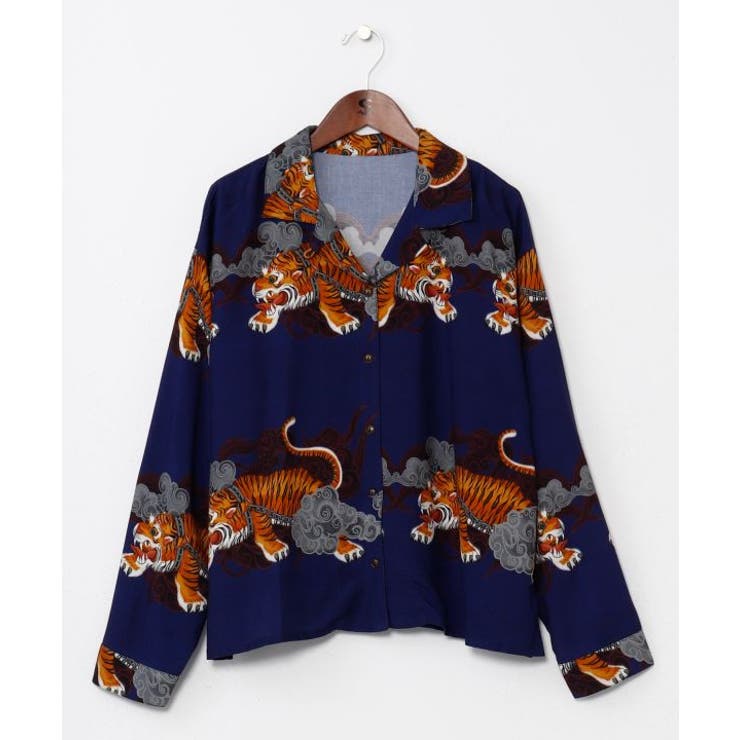 ネイビー | 【チャイハネ】ボーダカシャツ | アミナコレクション 