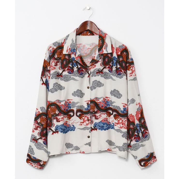 ホワイト | 【チャイハネ】ボーダカシャツ | アミナコレクション 