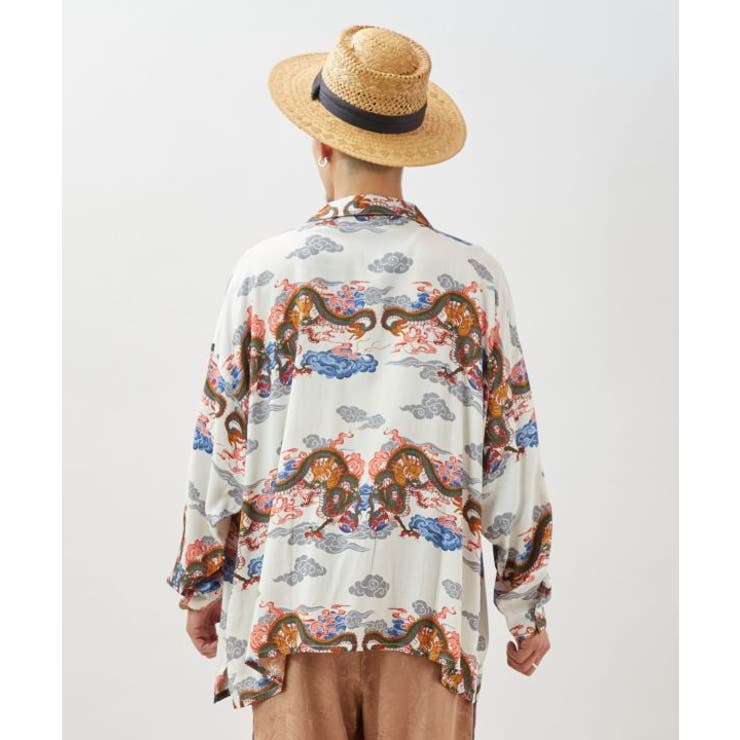 【チャイハネ】ボーダカメンズシャツ | アミナコレクション | 詳細画像10 