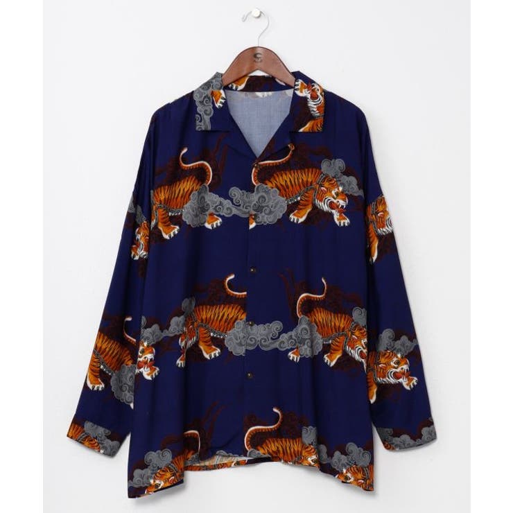 【チャイハネ】ボーダカメンズシャツ | アミナコレクション | 詳細画像4 