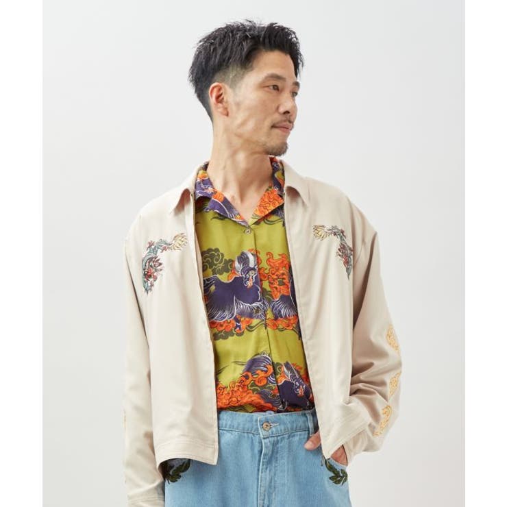 【チャイハネ】ボーダカメンズシャツ | アミナコレクション | 詳細画像7 