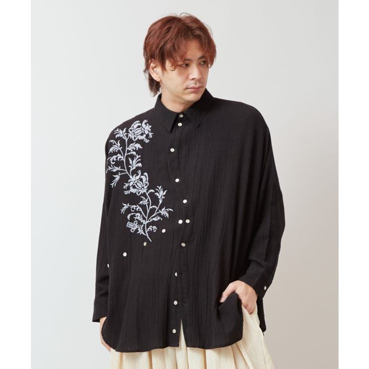 【チャイハネ】リシェーナ変形メンズシャツ | アミナコレクション  | 詳細画像5 