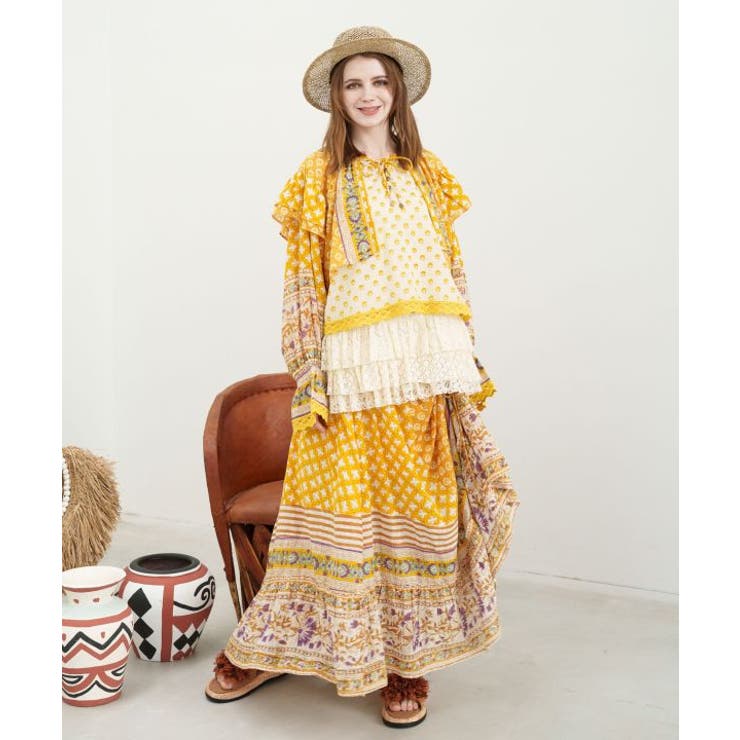 【チャイハネ】ナラリアインナーキャミソール | アミナコレクション  | 詳細画像1 