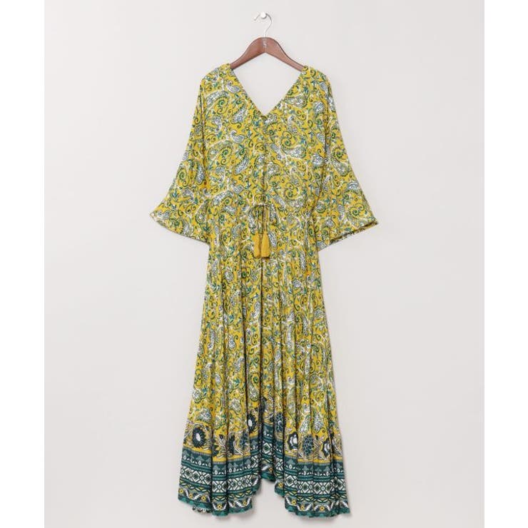 イエロー | 【チャイハネ】アシューナワンピース | アミナコレクション 