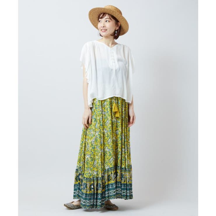 【チャイハネ】アシューナロングスカート | アミナコレクション  | 詳細画像2 