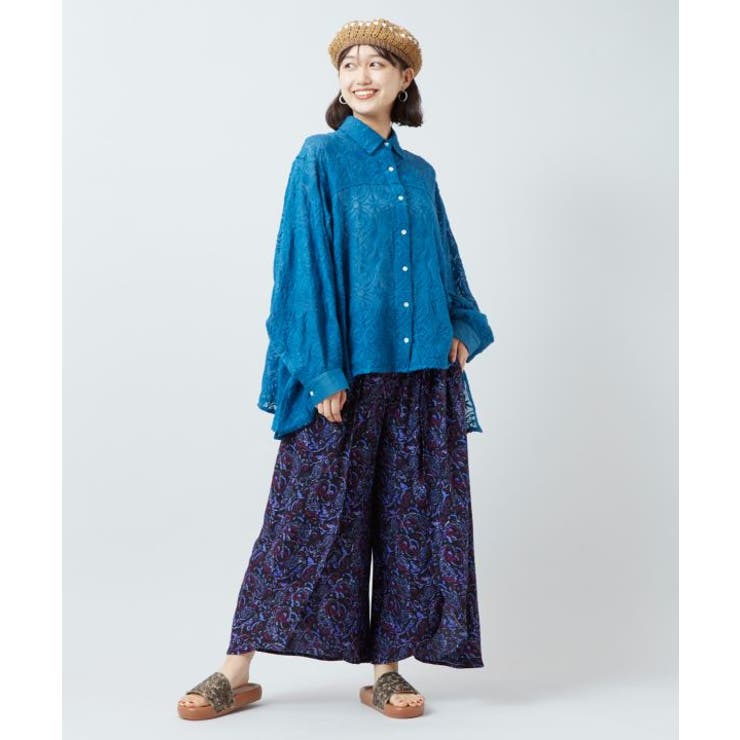 【チャイハネ】アシューナワイドパンツ | アミナコレクション  | 詳細画像2 