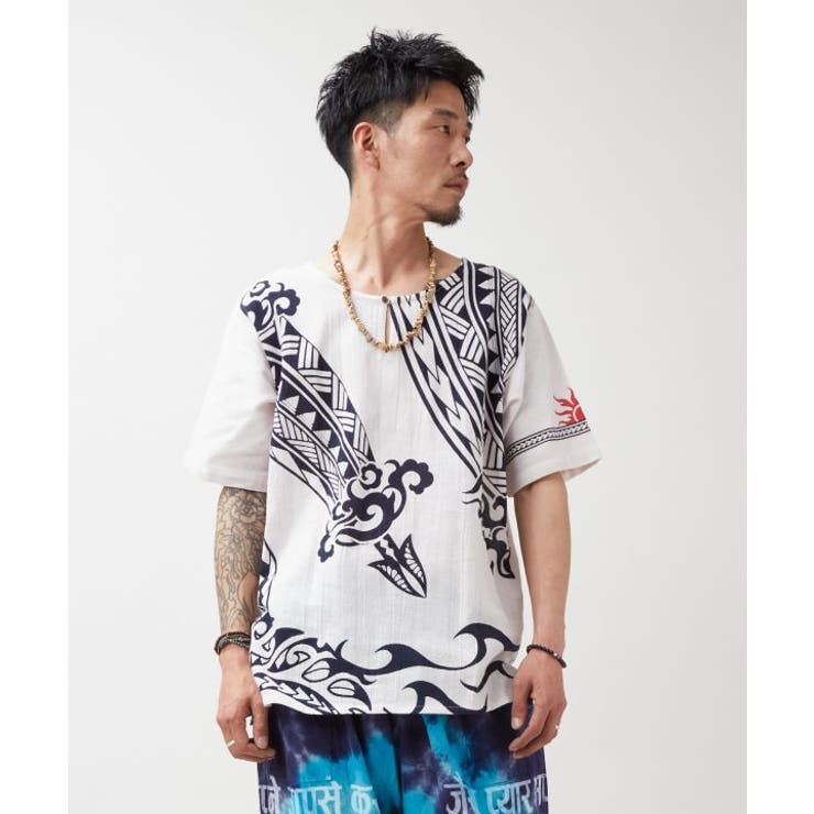 【チャイハネ】メネトラメンズトップス【Amina×洋輔】 | アミナコレクション  | 詳細画像3 