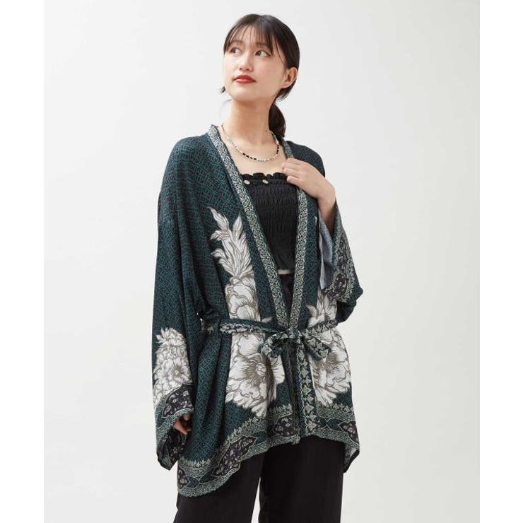 ブラック | 【チャイハネ】【ＵＶカット加工】ホアザイカーディガン | アミナコレクション 