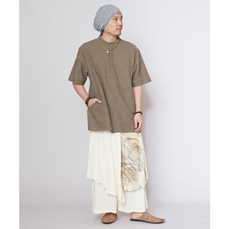 【チャイハネ】フロラン変形メンズパンツ | アミナコレクション  | 詳細画像5 