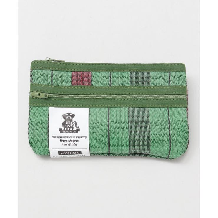 グリーン | 【チャイハネ】ハリダリミニポーチ | アミナコレクション 