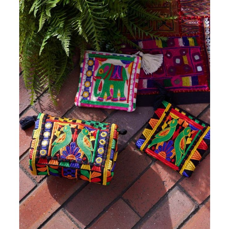 【チャイハネ】ミラルポーチ | アミナコレクション  | 詳細画像1 