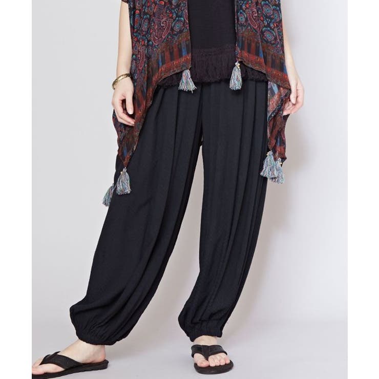 ブラック | 【チャイハネ】ナミラパンツ | アミナコレクション 