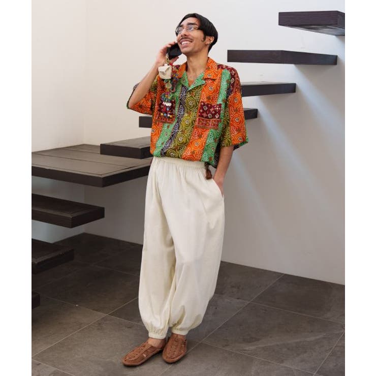 【チャイハネ】ナミラメンズパンツ | アミナコレクション | 詳細画像3 