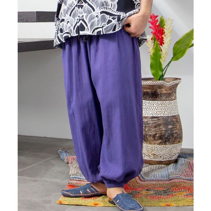 ダークパープル | 【チャイハネ】ナミラメンズパンツ | アミナコレクション