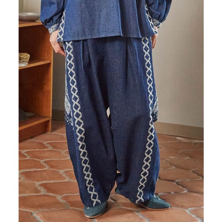 ブルー系1 | 【チャイハネ】エフェデニパンツ | アミナコレクション 