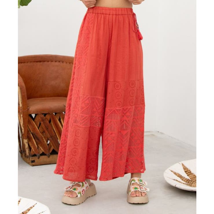 オレンジ | 【チャイハネ】レリーアパンツ | アミナコレクション 