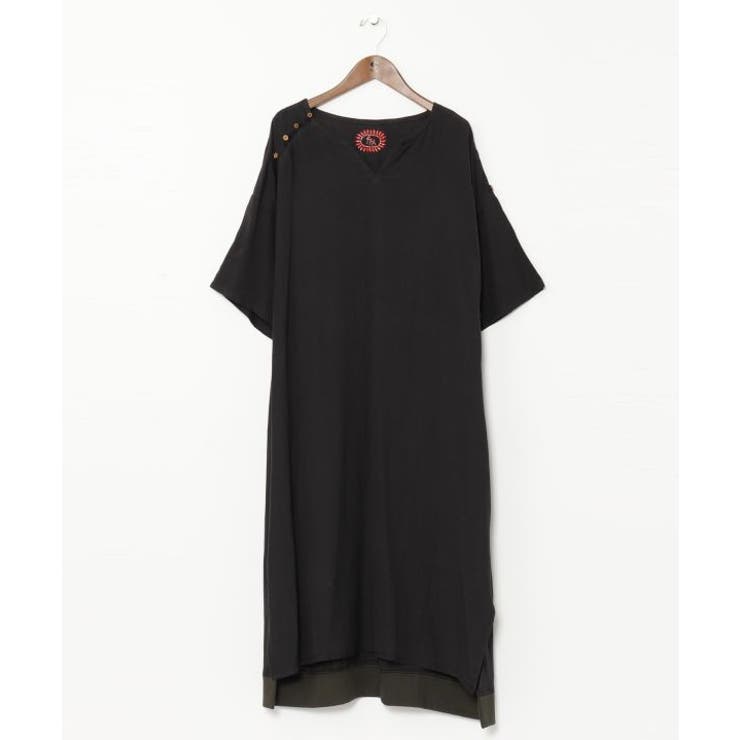 ブラック | 【チャイハネ】バラカワンピース | アミナコレクション 