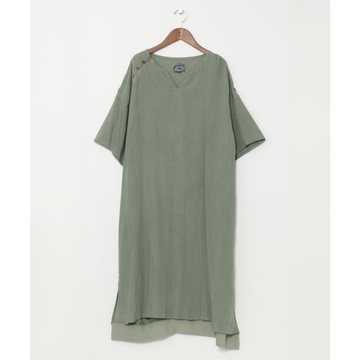 カーキ | 【チャイハネ】バラカワンピース | アミナコレクション 