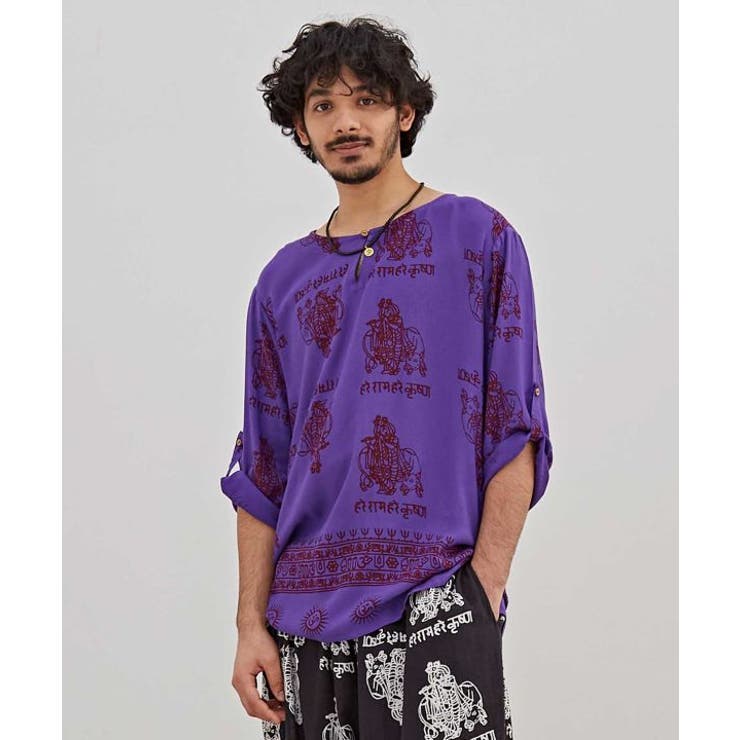 【チャイハネ】クリシュナメンズトップス | アミナコレクション | 詳細画像25 