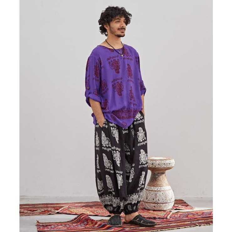 【チャイハネ】クリシュナメンズパンツ | アミナコレクション | 詳細画像26 