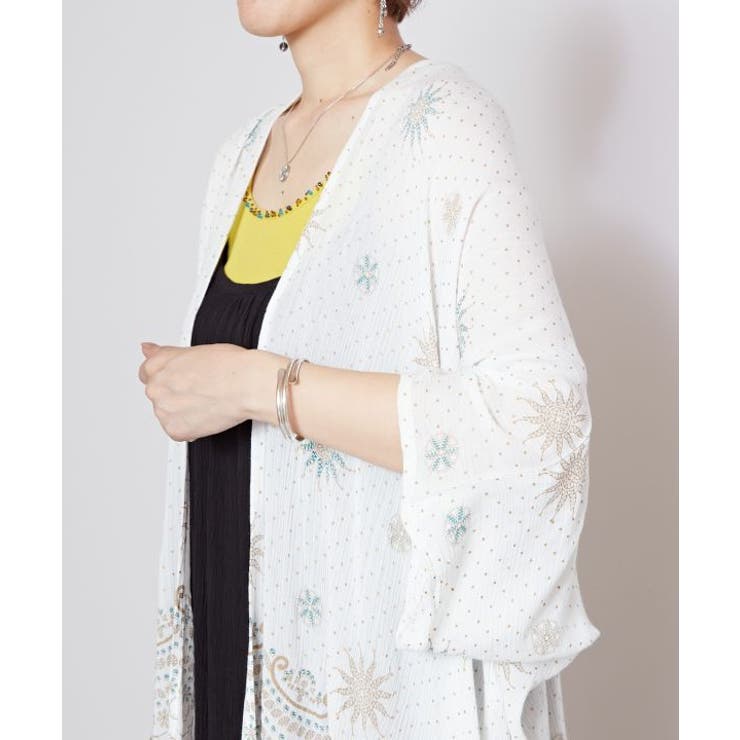 【チャイハネ】【ＵＶカット加工】ステーリアカーディガン | アミナコレクション  | 詳細画像9 