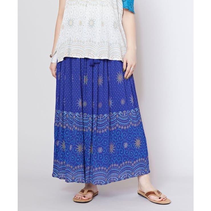 ブルー | 【チャイハネ】ステーリアスカート | アミナコレクション 