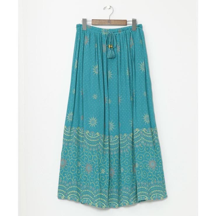 ターコイズブルー | 【チャイハネ】ステーリアスカート | アミナコレクション 