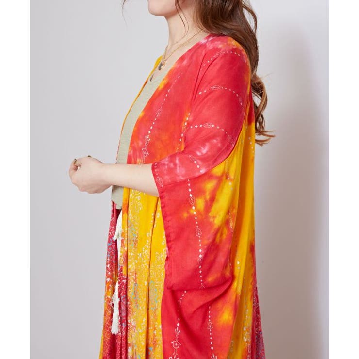 【チャイハネ】ジンニーヤーロングカーディガン | アミナコレクション  | 詳細画像5 