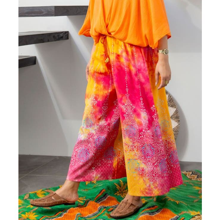 レッド | 【チャイハネ】ジンニーヤーパンツ | アミナコレクション 