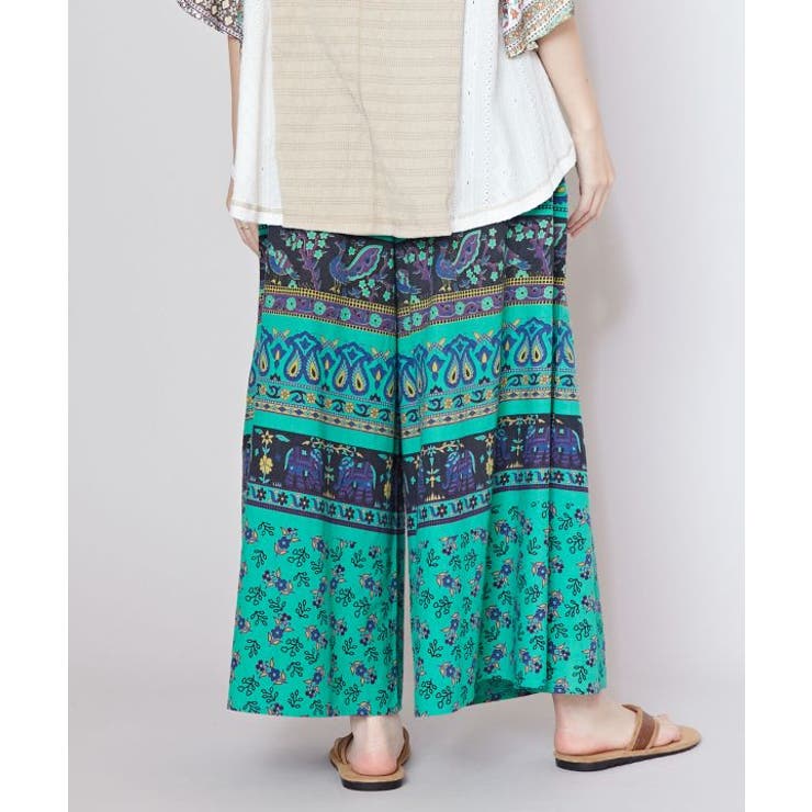 【チャイハネ】ネシュアワイドパンツ | アミナコレクション  | 詳細画像4 