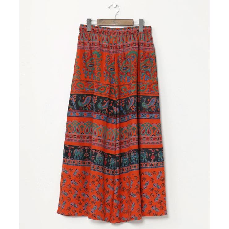 オレンジ | 【チャイハネ】ネシュアワイドパンツ | アミナコレクション 