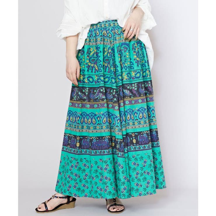 グリーン | 【チャイハネ】ネシュアスカート | アミナコレクション 