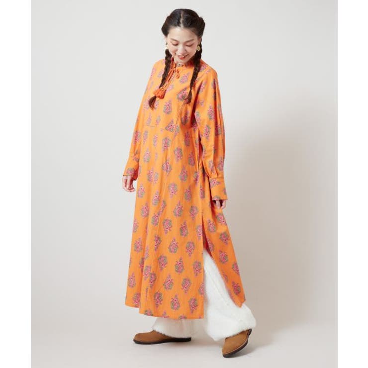 オレンジ | 【チャイハネ】アログレワンピース | アミナコレクション 