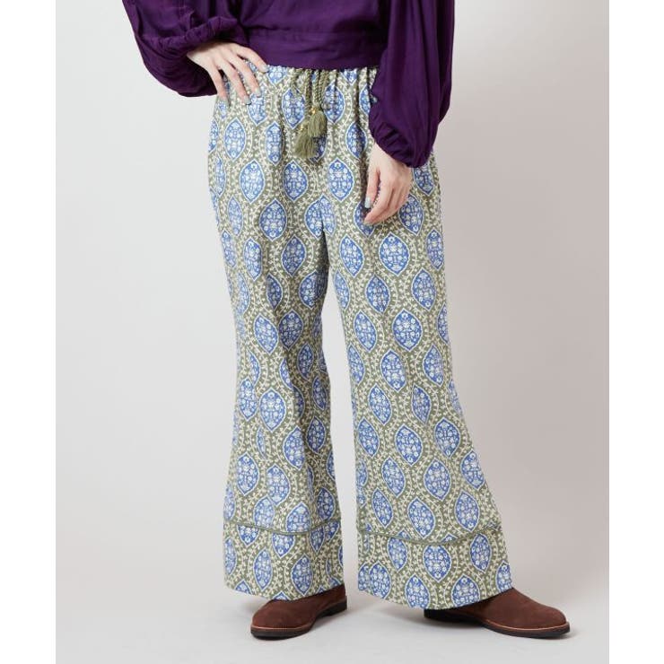 カーキ | 【チャイハネ】アログレベルボトムパンツ | アミナコレクション 