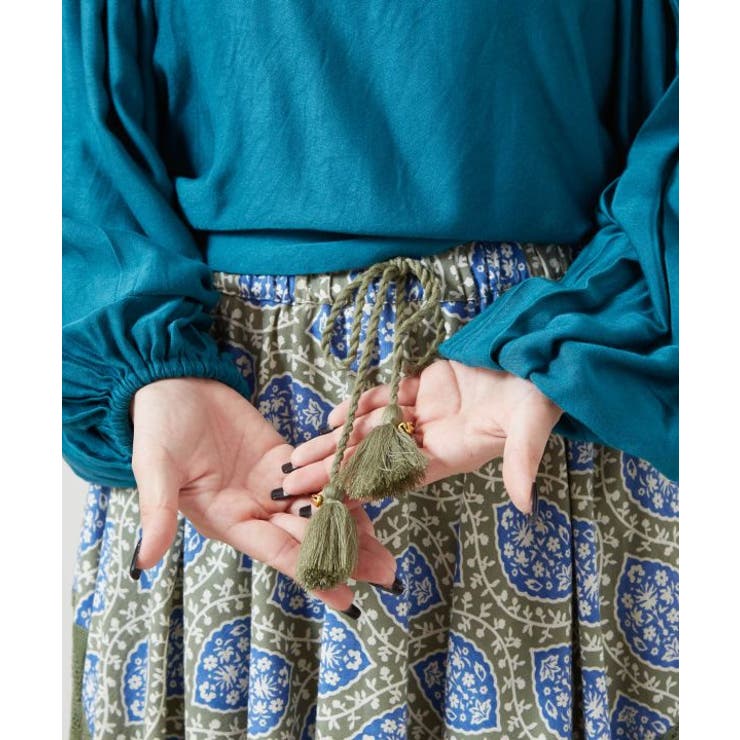 【チャイハネ】アログレロングスカート | アミナコレクション  | 詳細画像21 