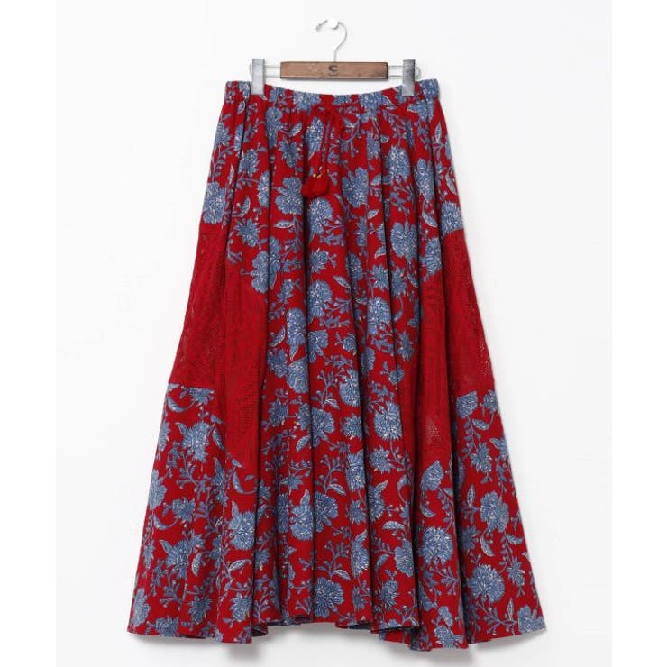 レッド | 【チャイハネ】アログレロングスカート | アミナコレクション 