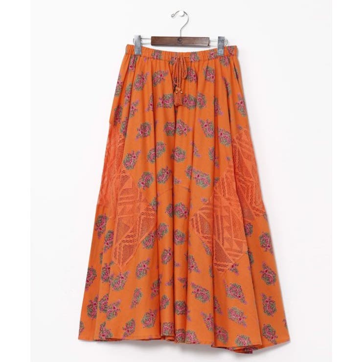オレンジ | 【チャイハネ】アログレロングスカート | アミナコレクション 