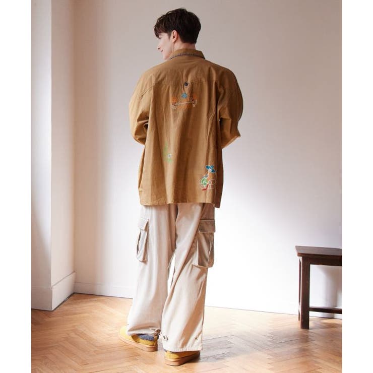 【チャイハネ】ベラディア刺繍メンズシャツ | アミナコレクション | 詳細画像2 