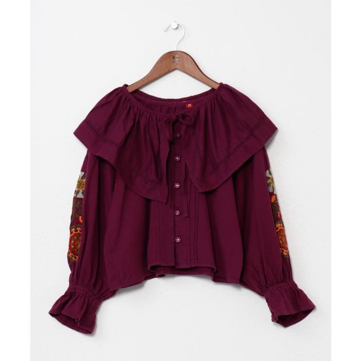 パープル | 【チャイハネ】ナフィーサWAYトップス | アミナコレクション 